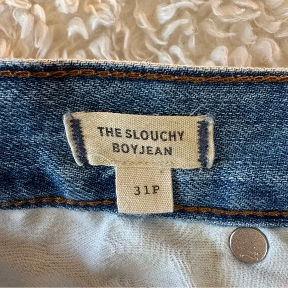 Madewell The Slouchy Boy Jean Denim Pants Size 31P NG831 - Picture 15 of 16